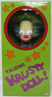 Muñeca Jakks Pacific Los Simpson Talking Krusty Pull-String Foto 1 de 4