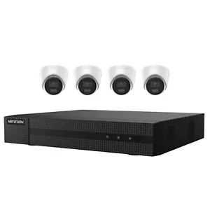 Kit Hikvision 4K ColorVu 4 canales 4K PoE NVR con disco duro de 1 TB + cámaras IP 4 MP EKI-K41T44C - Imagen 1 de 7