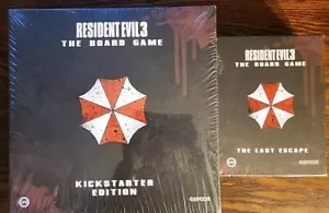 Resident Evil 3 The Board Game Kickstarter Edition w/ Last Escape Expansion NEW - Picture 1 of 3