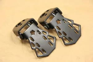Almohadillas para pies de bicicleta de bicicleta de hierro negras - Imagen 1 de 6