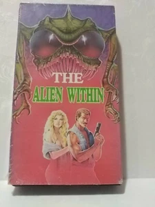 Alien Within/Evil Spawn-VHS-Bobbie Bresee/John Carradine-Horror/Sci Fi-Rare-HTF - Picture 1 of 5