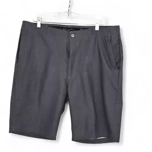 Pebble Beach Men's Dry Luxe Performance Golf Shorts Gray Check Size 38 - Picture 1 of 9