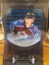 2020-21 Bowen Byram Skybox Metal Universe Spectrum Blue, PP-20 Prospects AUTO