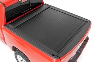 Rough Country Manual Retracting Tonneau Cover for 19-24 Ram 1500 5.7'; 46320551A - Picture 1 of 10