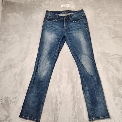 ESPRIT STRAIGHT MEDIUM RISE STRETCH BLUE DENIM WOMENS JEANS SIZE 29/32 - Image 1 of 4