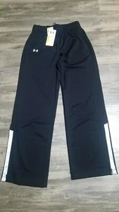 NEW Under Armour All Season Sweat Pants Black Athletic Wear Loose Fit Size XS - Picture 1 of 7