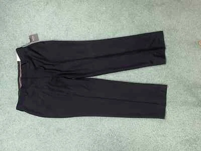 Nuevo con etiquetas Pantalones de vestir Black Arrow EE. UU. Hamilton frente plano 36 x 29 36/29 Foto 1 de 4