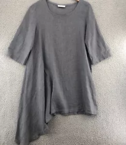 Bryn Walker Oversized Asymmetrical Tunic Linen Tunic Size M - Picture 1 of 10
