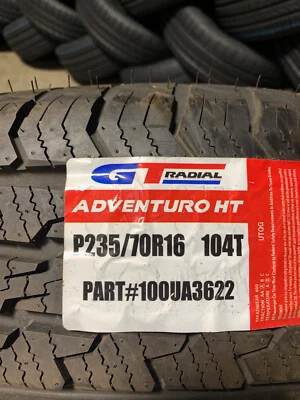 2 neumáticos nuevos 235 70 16 GT Radial Adventuro HT (NOS) Foto 1 de 4