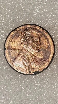 2015 D Lincoln Shield Cent Wrong Planchette/Dime Planchette - Image 1 of 4