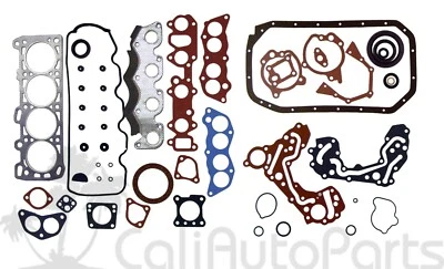 89-94 Mitsubishi Eclipse Laser Talon 1.8L SOHC 8V 4G37 JUEGO DE JUNTAS COMPLETO MOTOR Foto 1 de 4