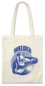 Welder I Stofftasche Einkaufstasche Handcraft Artisans Artisan Weld Craft - Picture 1 of 1
