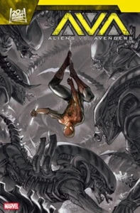 ALIENS VS AVENGERS #4 JESSICA FONG VARIANT - Picture 1 of 1