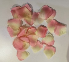 PETALI FIORE ARTIFICIALI FINTI BIANCO E ROSA ADDOBBI ALLESTIMENTO