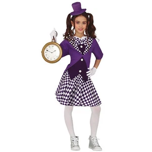 Costume Cappellaia Bambina Cappellaio Matto Costume Alice nel Paese delle Meraviglie 5 - 6 anni - Foto 1 di 2