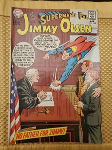 SUPERMAN'S PAL JIMMY OLSEN #128 DC COMICS 1970 ¡SIN PADRE PARA JIMMY! - Imagen 1 de 5