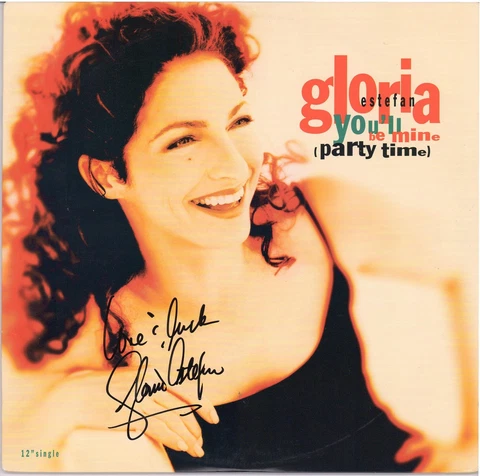 Gloria Estefan Music Album Fanatics Authentic COA Item#10729119 Cover
