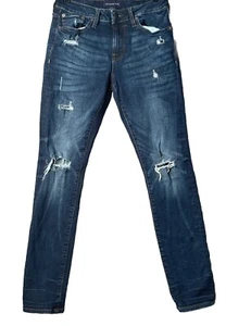 Aeropostale Skinny Jeans Men’s Size 29x32 Distressed Light Wash - Picture 1 of 8