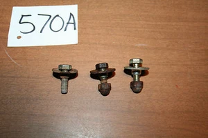 1982 Honda ATC 200E Front Fender Mounting Hardware Bolts Collars 82 - Picture 1 of 3