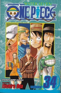 One Piece Manga Volume 34 Third Printing USED - Bild 1 von 4