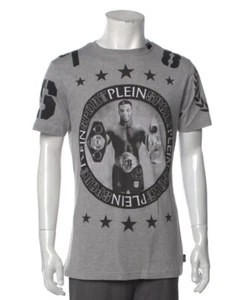 Plein Sport Mike Tyson Boxing Hall of Fall Neu T-Shirt Größe Large hertiage grau - Bild 1 von 9