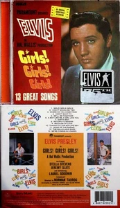 ELVIS *BRAND NEW* "GIRLS GIRLS GIRLS"  2007 US RCA CD  - Picture 1 of 1