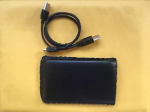 NEW Black 2.5" 160 GB Portable External Hard Drive HDD USB 2.0 - Picture 1 of 5
