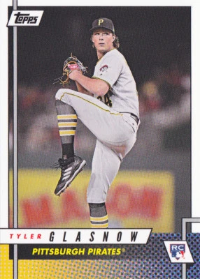 2017 Topps On Demand Rookie Class Tyler Glasnow Pittsburgh Pirates 8 RC - Image 1 of 2