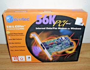 ACTIONTEC 56K PCI PRO INTERNAL DATA/FAX MODEM FOR WINDOWS MODEL PCI56019-01 - Picture 1 of 6