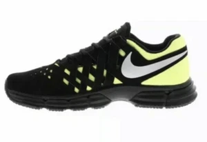 NEW SZ 8 Nike Lunar Fingertrap TR Black/Metallic Silver-Volt Green 898066-018 - Picture 1 of 5