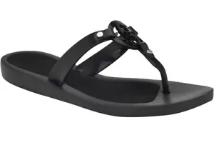 Woman's Sandals GUESS Tyana Black Size 10M - Picture 1 of 6