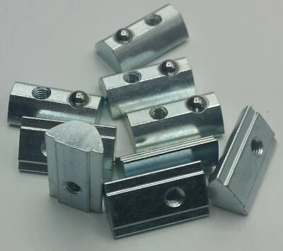 Nutenstein Nut 8 M5 Item kompatibel mit Federkugel einschwenkbar versandfrei - Bild 1 von 4