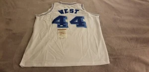 Jerry West #44 signed Pro Style Trikot handsigniert Gr. XL JSA WP082188 COA HOF - Bild 1 von 5