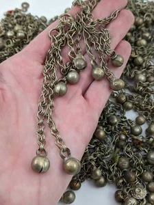 ONE POUND Wholesale Vintage Tribal Bauble 5 - 9mm Many with Chain (#14255) - Picture 1 of 10