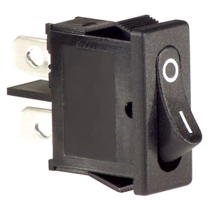 Maplin Rocker Switch 6.8mm x 19mm Cutout Latching SPST N19CL
