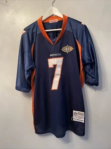 Camiseta deportiva de los Denver Broncos #7 John Elway 1994 Mitchell & Ness Throwbacks NFL talla 54 - Imagen 1 de 10