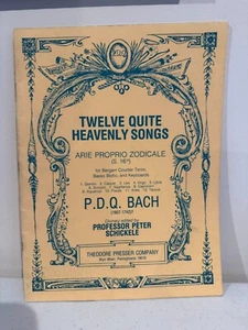 PDQ Bach Twelve Quite Heavenly Songs - 1984 - Picture 1 of 3