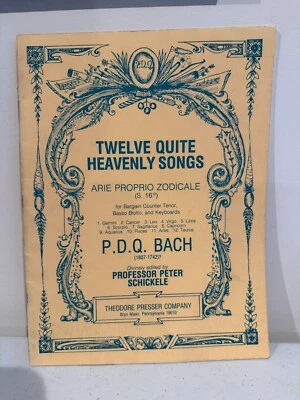 PDQ Bach Twelve Quite Heavenly Songs - 1984 - Image 1 of 3