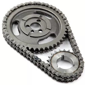 Timing Chain Set HD Double Roller for Chevrolet SBC 283 305 327 350 383 400 5.7L - Picture 1 of 3