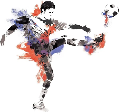RMK2490GM Men'S Soccer Champion Peel and Stick Giant Wall Decals - image 1 of 2