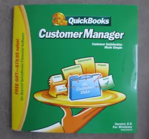 Quick Books Customer Manager Intuit Version 2.0 NEW 2005 - Picture 1 of 2