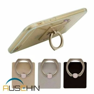 Universal Ring Phone Stand Holder Mobile Finger Grip Ring for iPhone Samsung - Picture 1 of 8