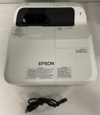 EpsonPowerLite PROJECTER 675W 3,804 HOURS REMOTE AND POWER CORD INCLUDED - Image 1 of 4