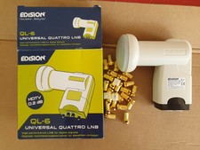 Edision Quattro 0.2dB 4K / HD / 3D High Gain Multiswitch nur Satellit LNB