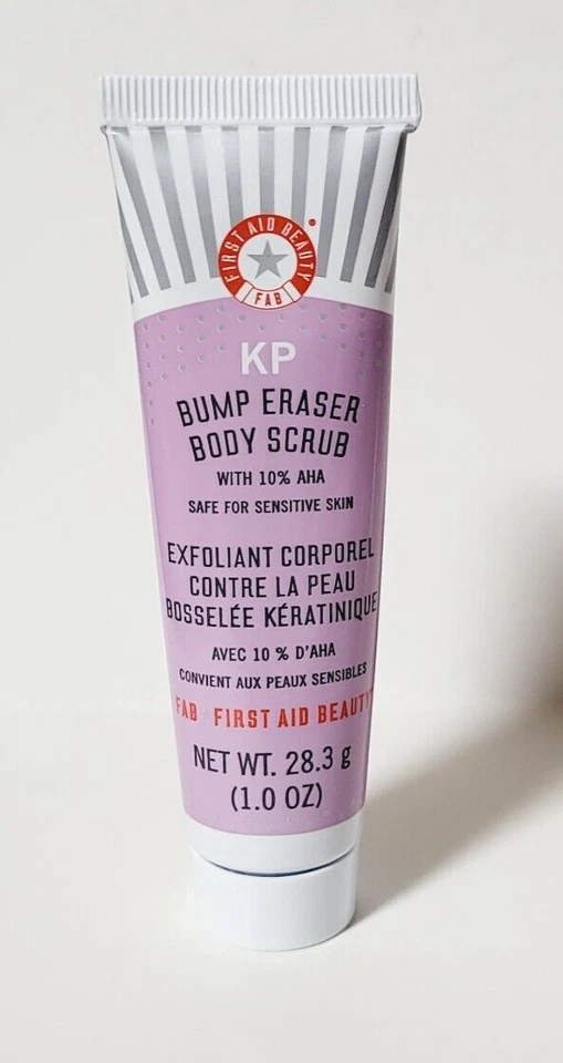 Скраб для тела First Aid Beauty KP Bump Eraser 10% AHA для чувствительной кожи 1 унция НОВЫЙ - Изображение 1 из 1