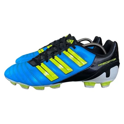 Adidas adiPower Predator TRX FG 2011 Fußballschuhe Leder Blau Herren UK 10 - Bild 1 von 4