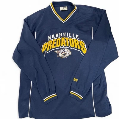 Nashville Predators LEE Sudadera Azul Marino Talla Grande Foto 1 de 4