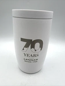 Vaso Simple Modern Voyager 12oz Lennar 70 Años Nevada Utah Blanco Nuevo - Imagen 1 de 9