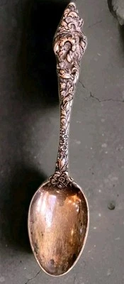 Sterling Spoon Les Six Fleurs  Reed & Barton Sterling Silver  - Image 1 of 4
