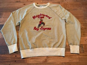 Samuel Zelig Meadowood Sweatshirt mit Rundhalsausschnitt Large grün - hergestellt in den USA - Bild 1 von 4